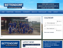 Tablet Screenshot of bsasoccer.org